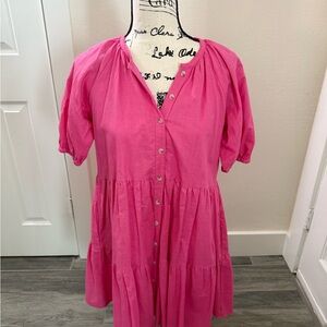 Wishlist Pink Flutter Dress